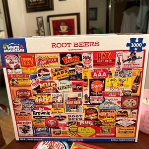 White Mountain Root Beers Puzzle - Colorful Collection